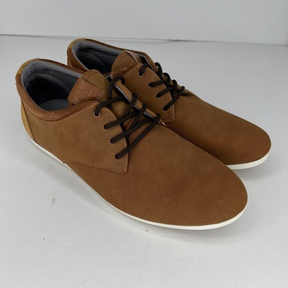 Aldo Mens 1087527 Brown Karson Cognac Oxford Lace Up Size 7.5 Dress Shoes - Picture 2 of 9
